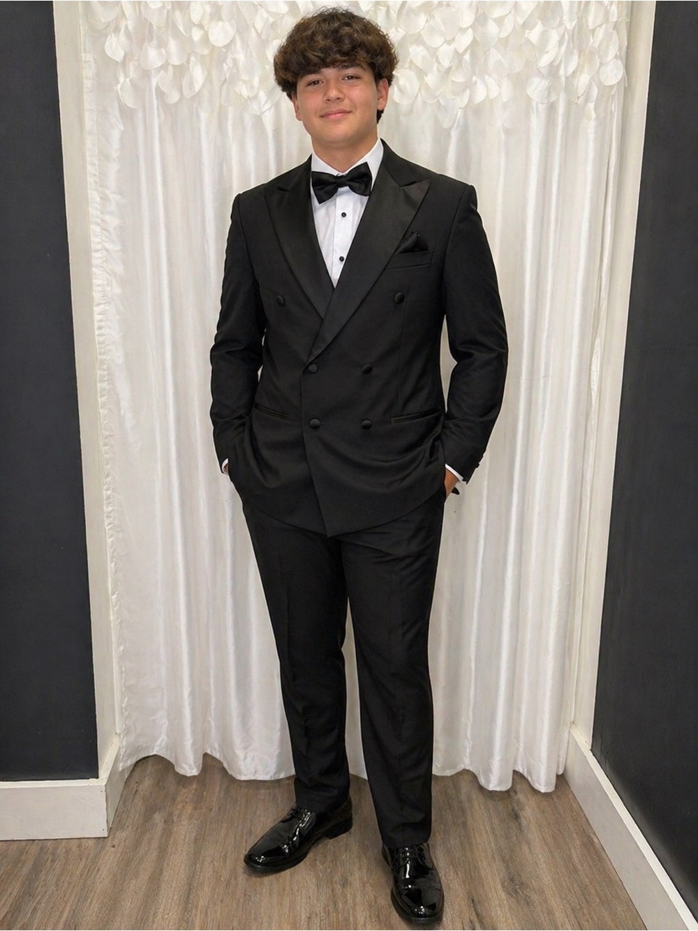 Boys Suit with Bow Tie